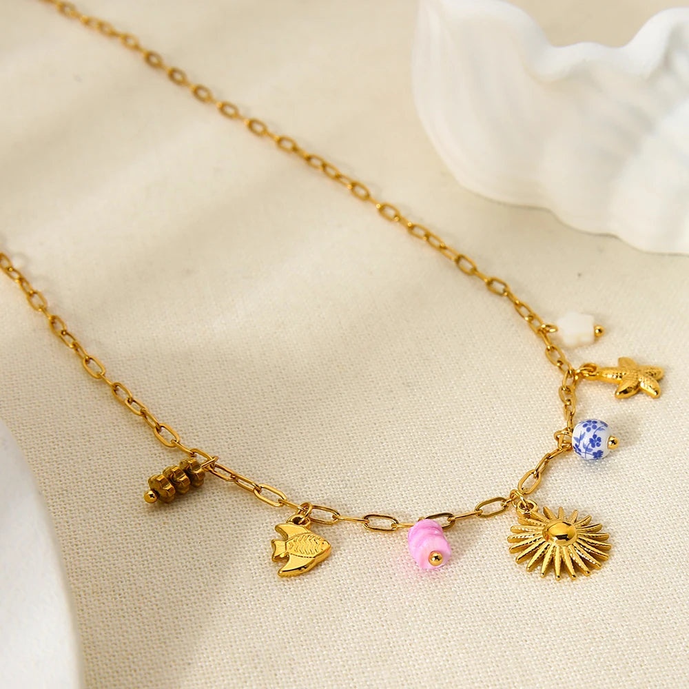 שרשרת דגם אוקיינוס