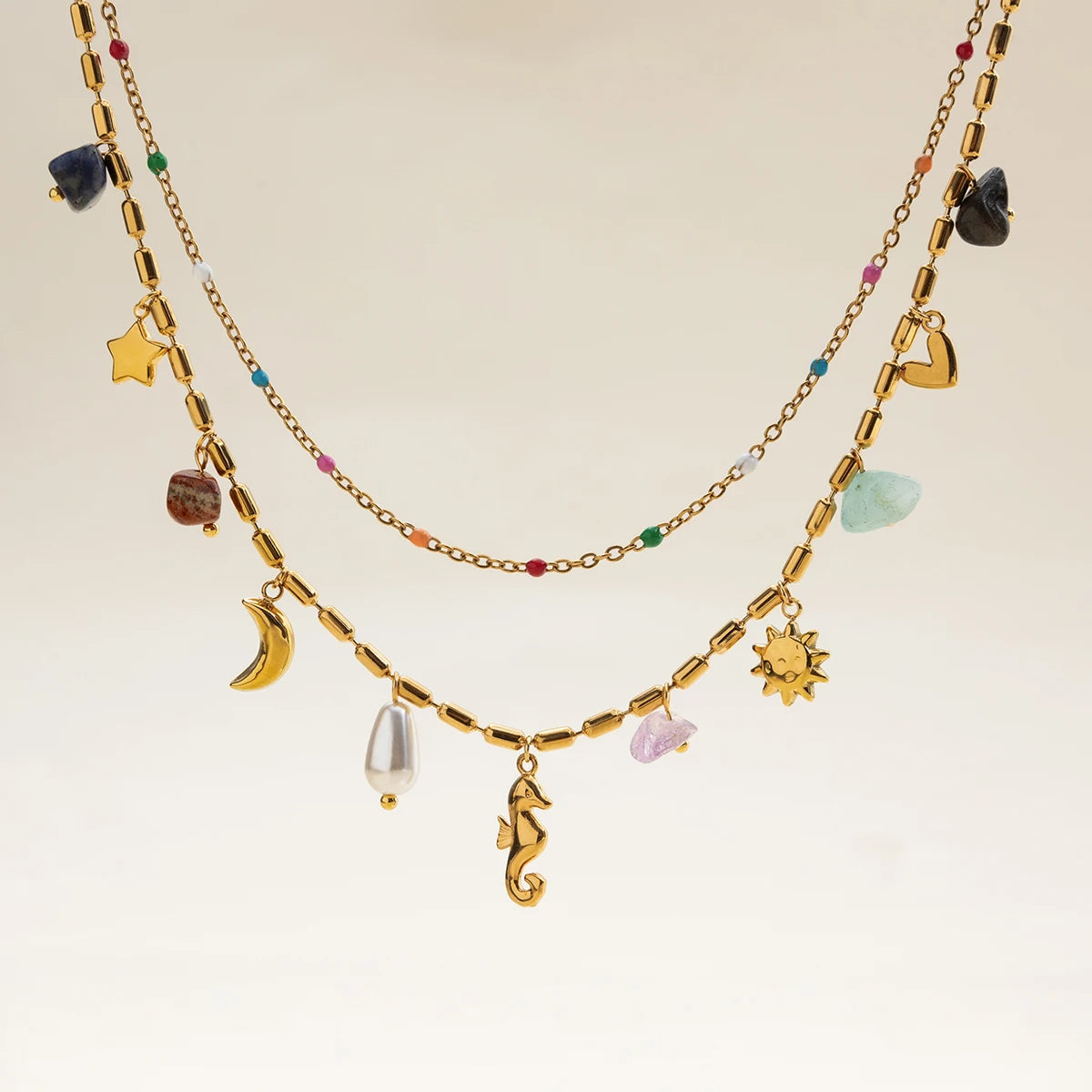 שרשרת דגם ים