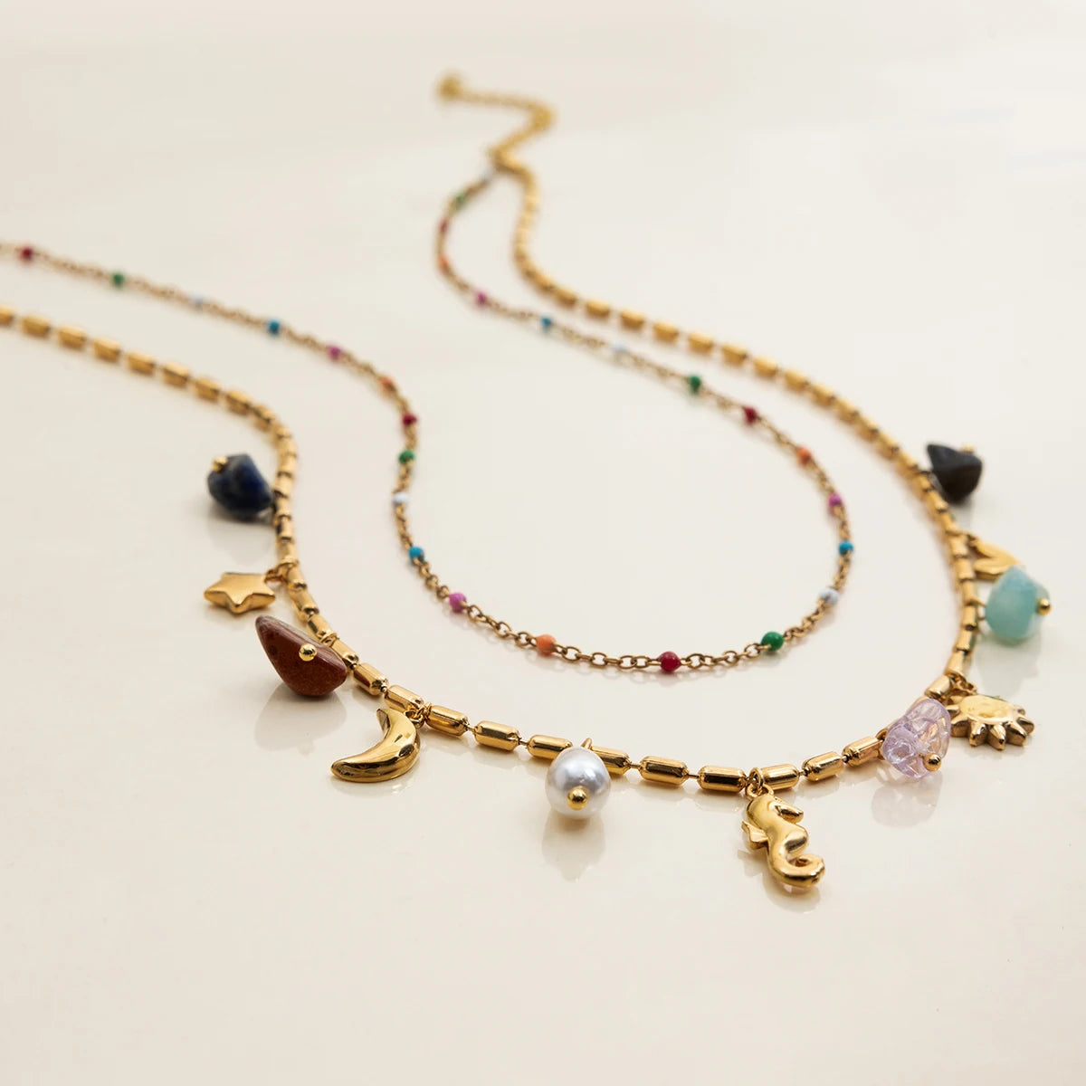 שרשרת דגם ים