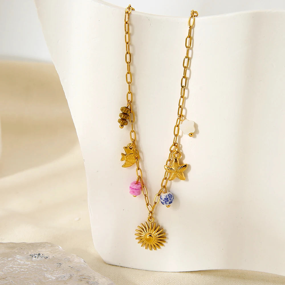 שרשרת דגם אוקיינוס