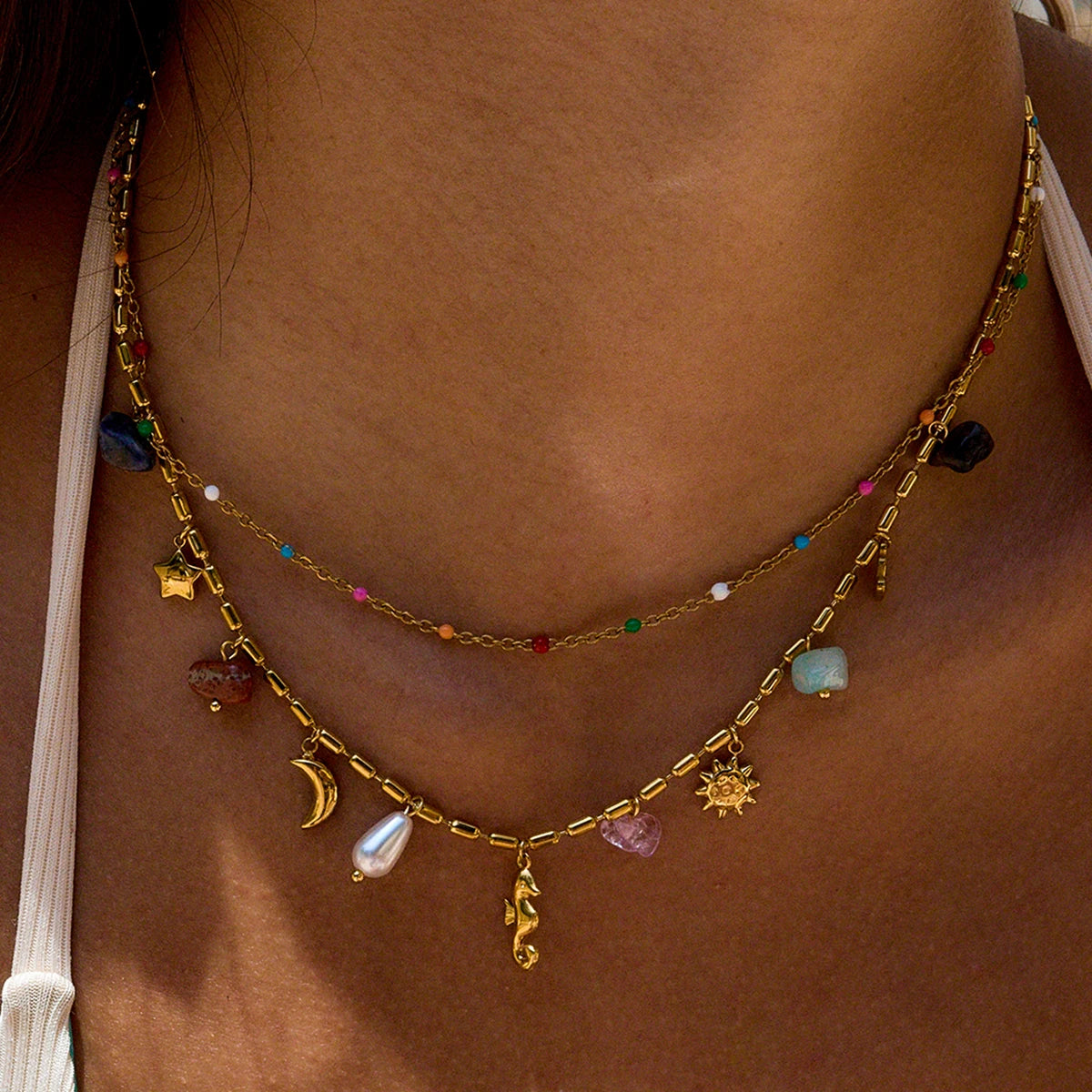 שרשרת דגם ים