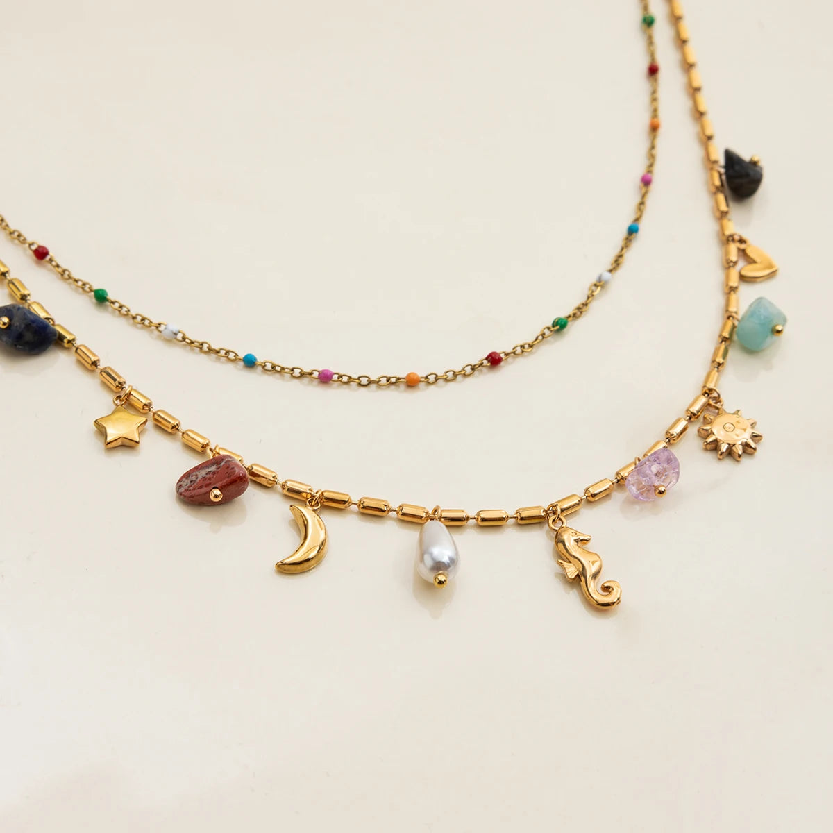 שרשרת דגם ים