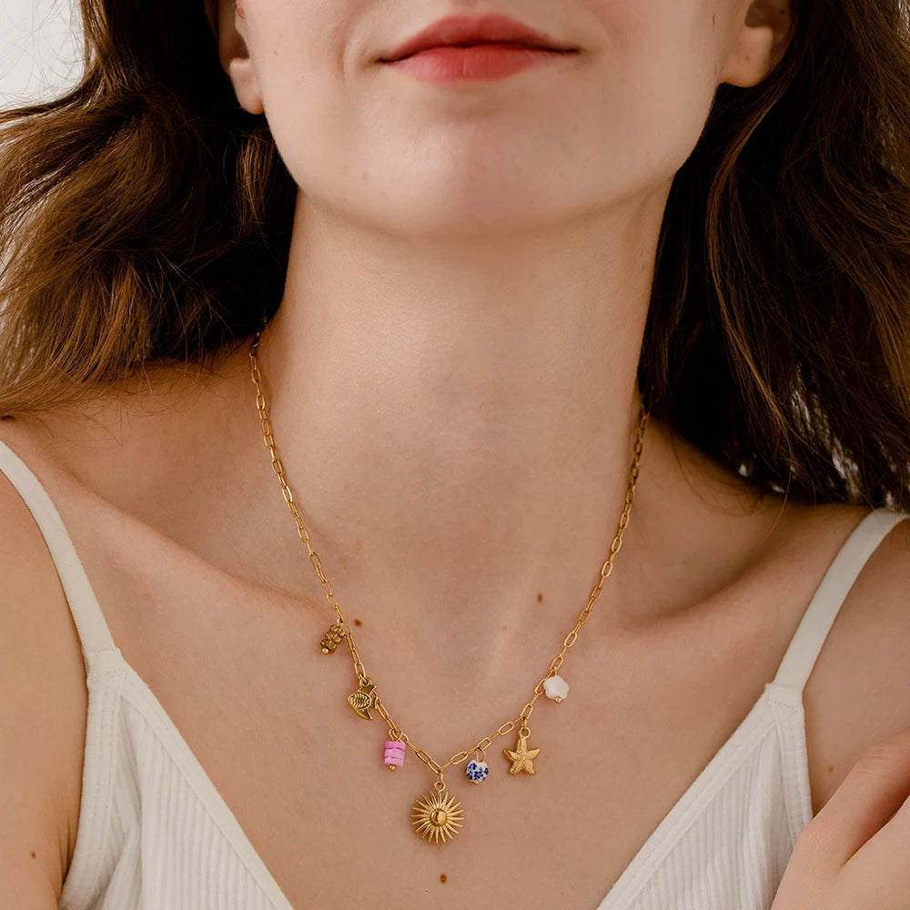 שרשרת דגם אוקיינוס